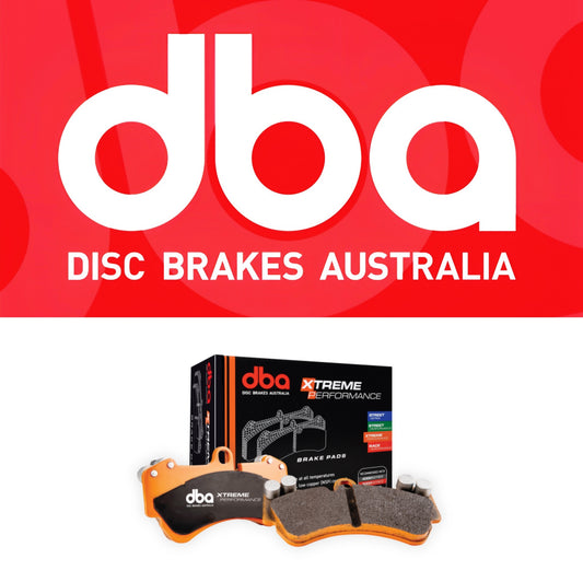 DBA 03-06 EVO / 04-09 STi / 03-07 350Z Track Edition/G35 w/ Brembo XP650 Rear Brake Pads