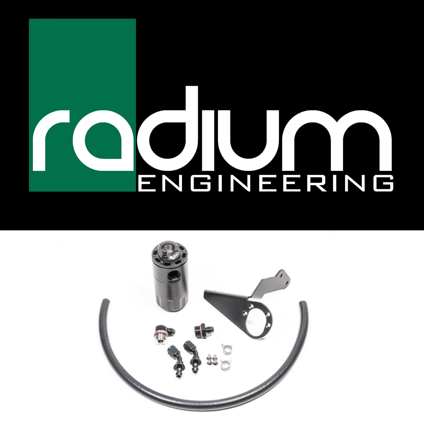 Radium Engineering PCV Catch Can Kit Nissan Z33 V35 VQ35DE Fluid Lock