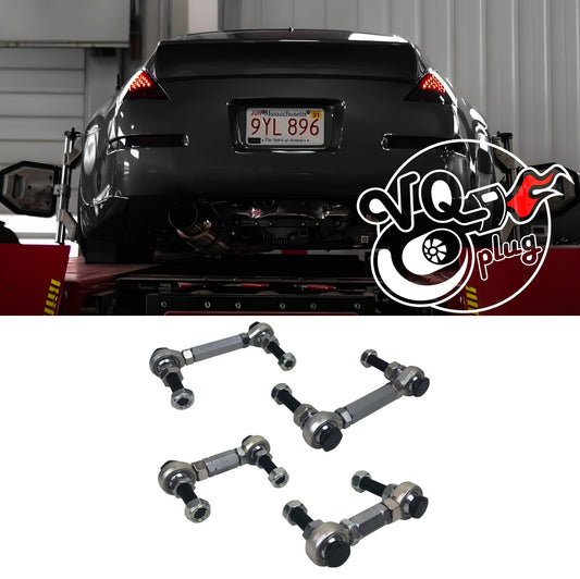 P2M G35/350Z Front and Rear Sway Bar End Links Combo
