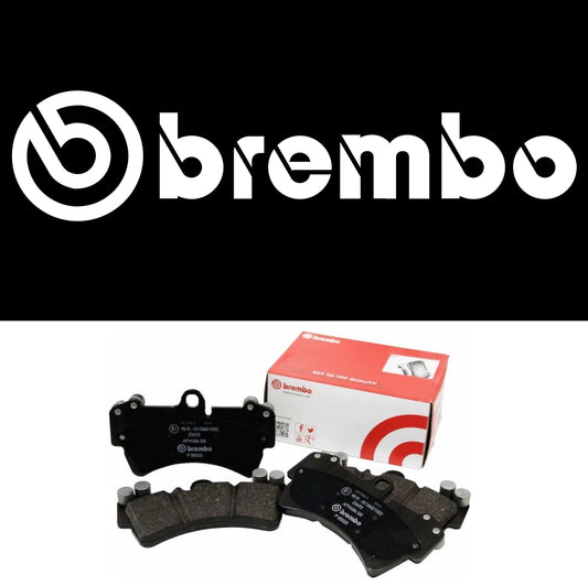 Brembo 14-19 Infiniti Q50/17-19 Q60/14-19 Nissan Rogue Front Premium NAO Ceramic OE Equivalent Pad