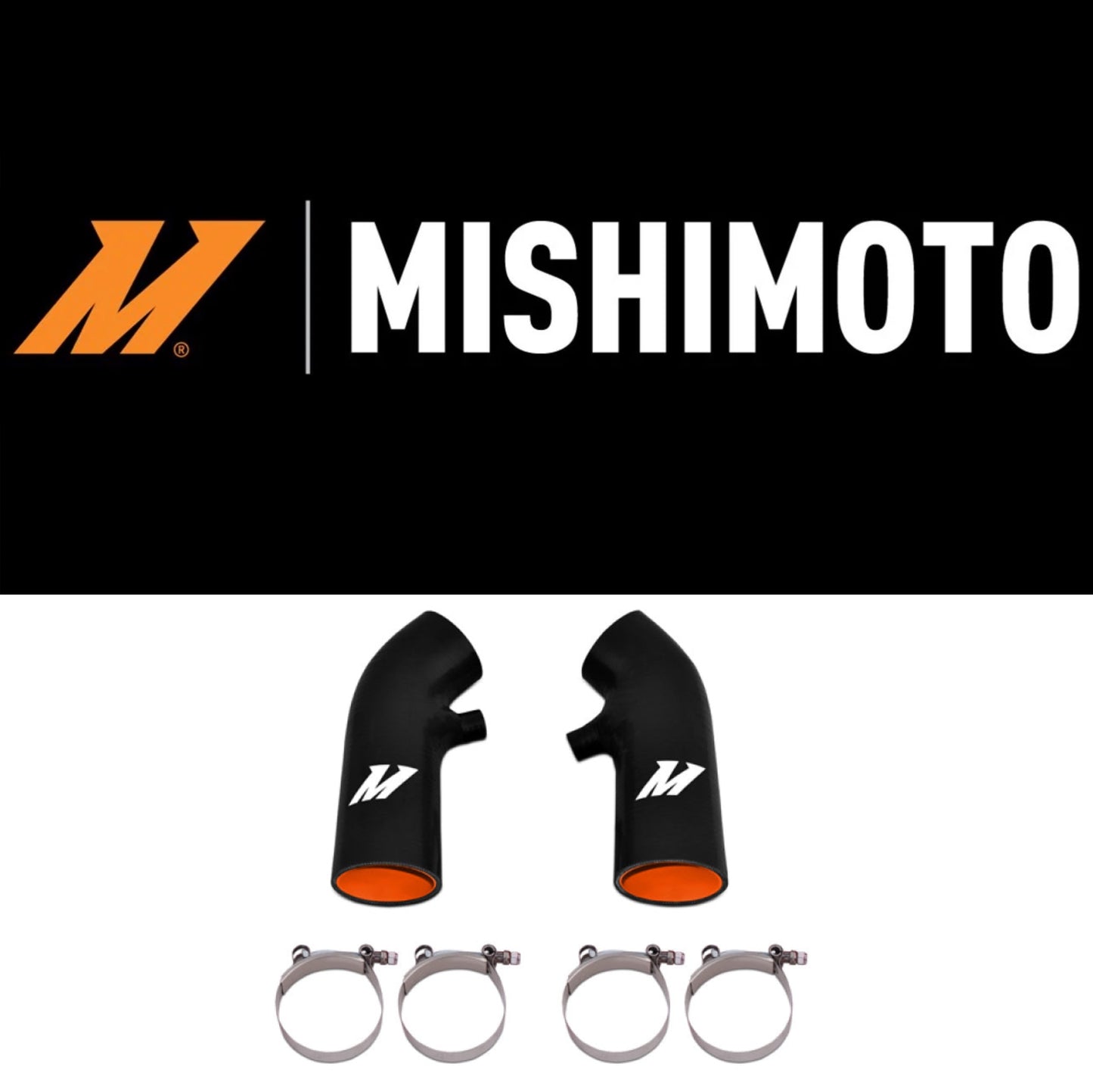 Mishimoto 09+ Nissan 370Z Black Silicone Air Intake Hose Kit