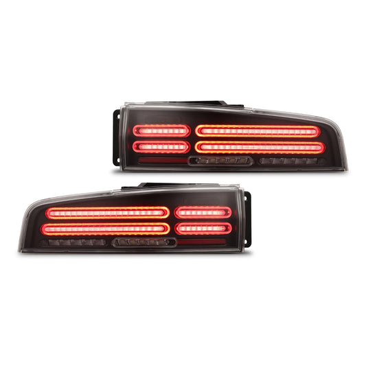 AlphaRex 23-25 Nissan Z Nova-Series Quad-Loop Style Prismatic LED Tail Lights - Black