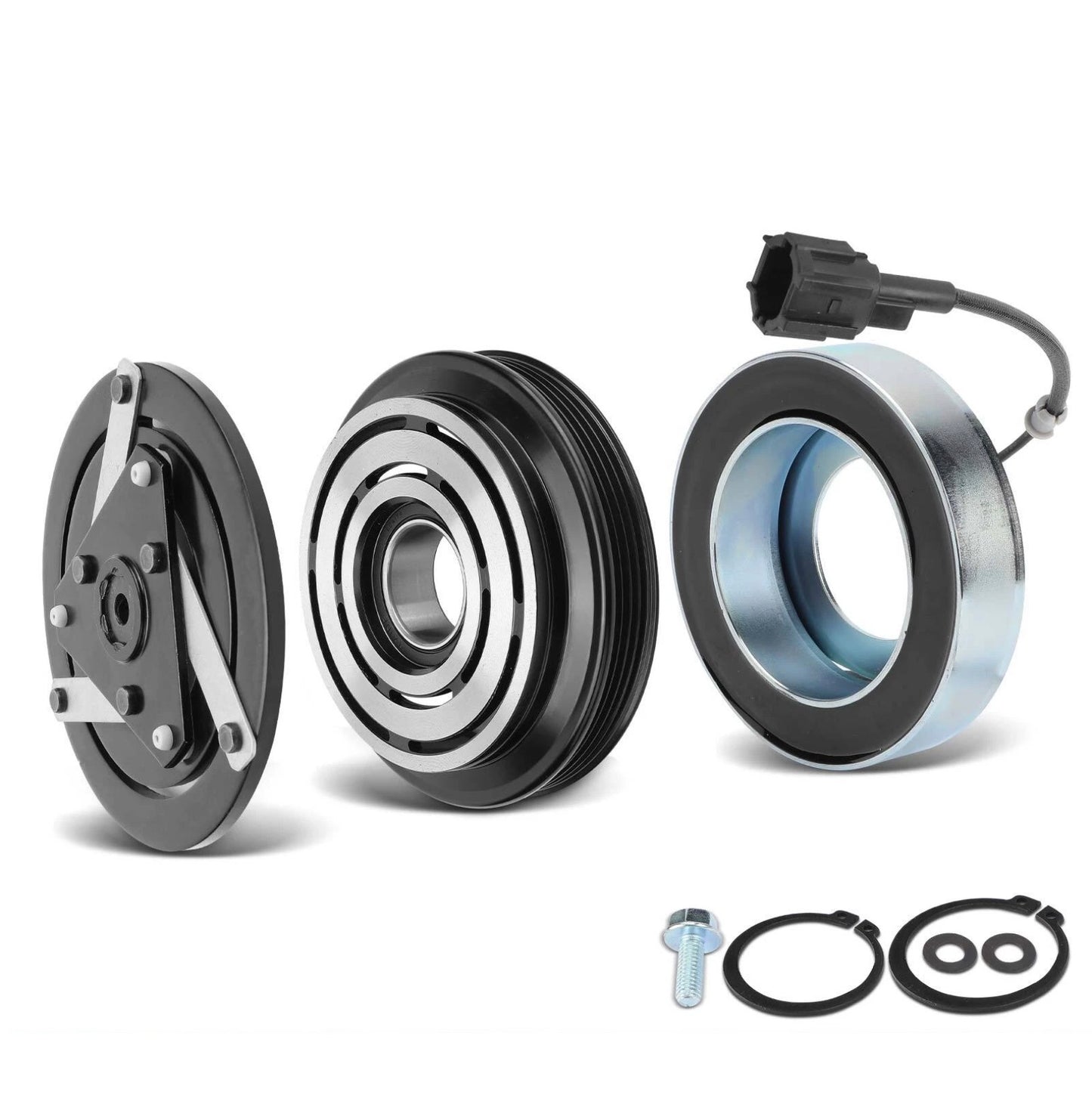 350Z AC Compressor Clutch Kit 4-Groove Pulley | OEM Replacement
