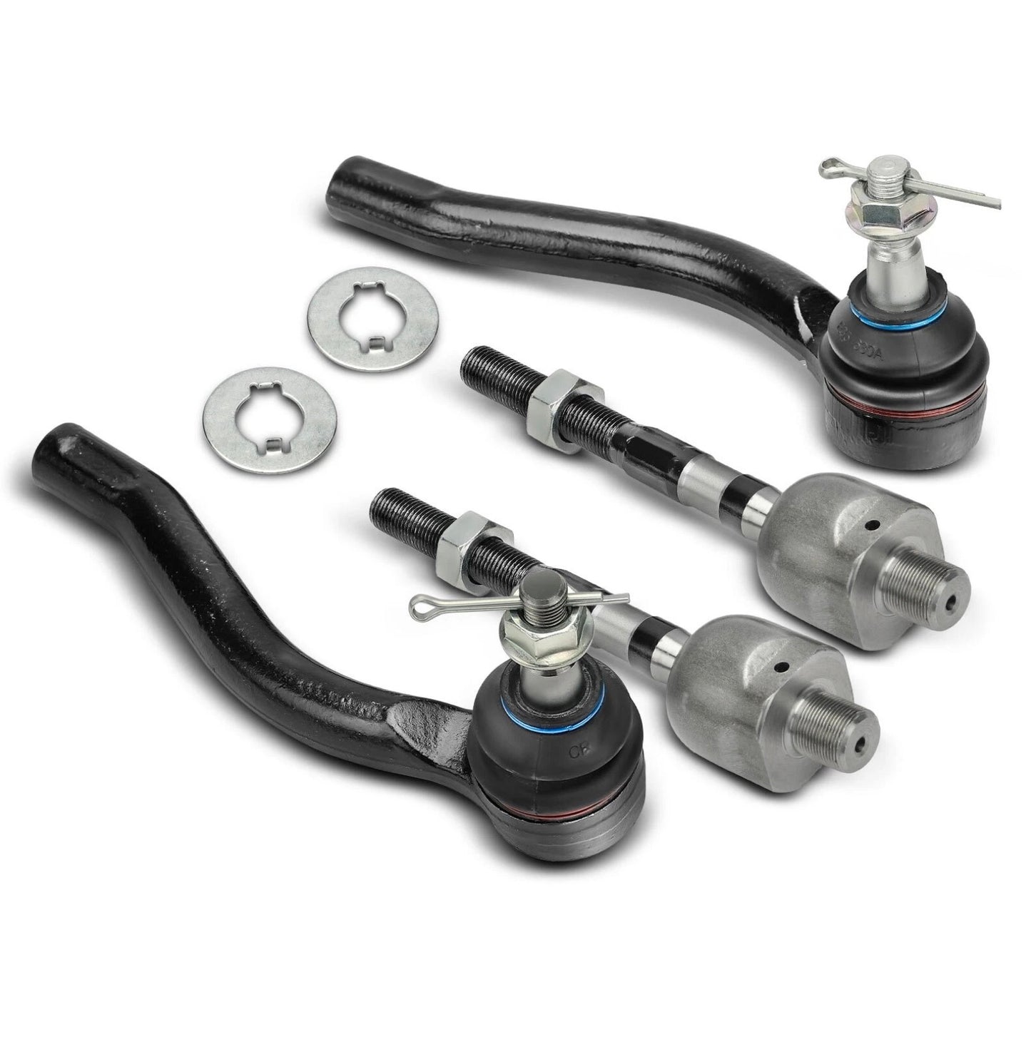 370Z / G37 4Pcs Front Inner & Outer Tie Rod Ends