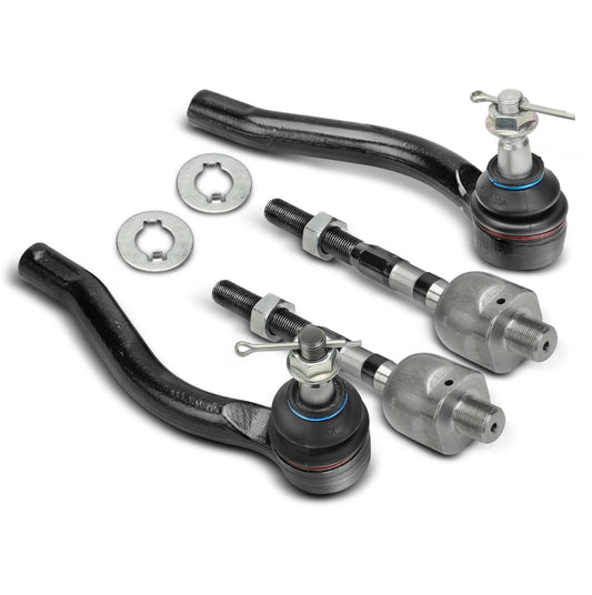 370Z / G37 4Pcs Front Inner & Outer Tie Rod Ends