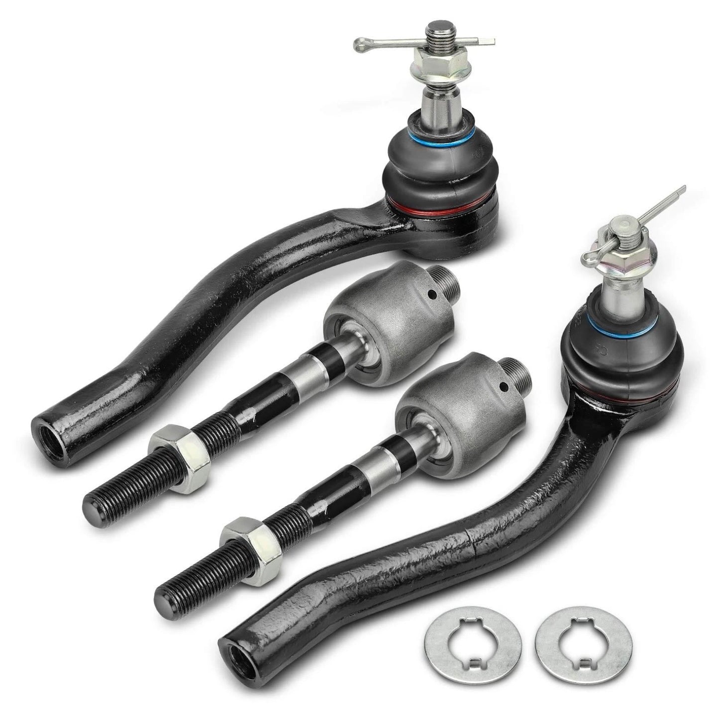 370Z / G37 4Pcs Front Inner & Outer Tie Rod Ends