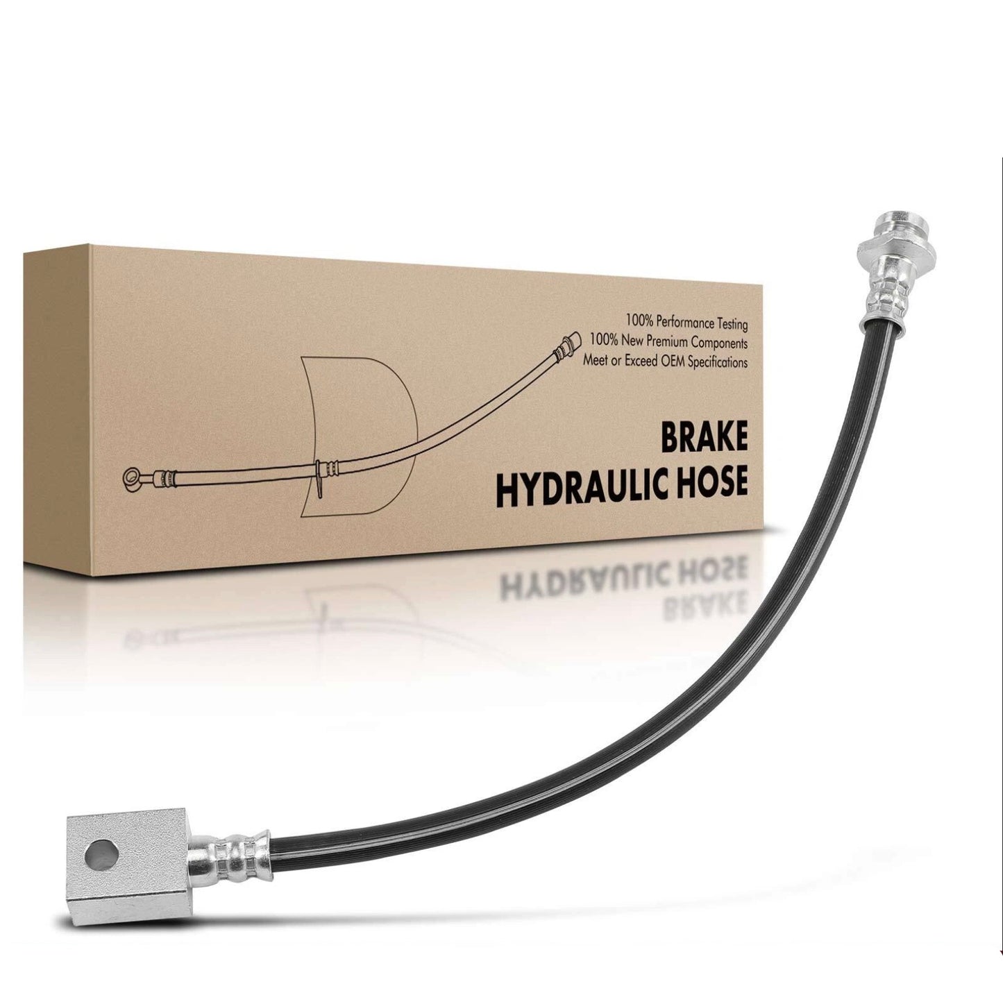 370Z / G37 Rear Left Brake Hydraulic Hose RWD