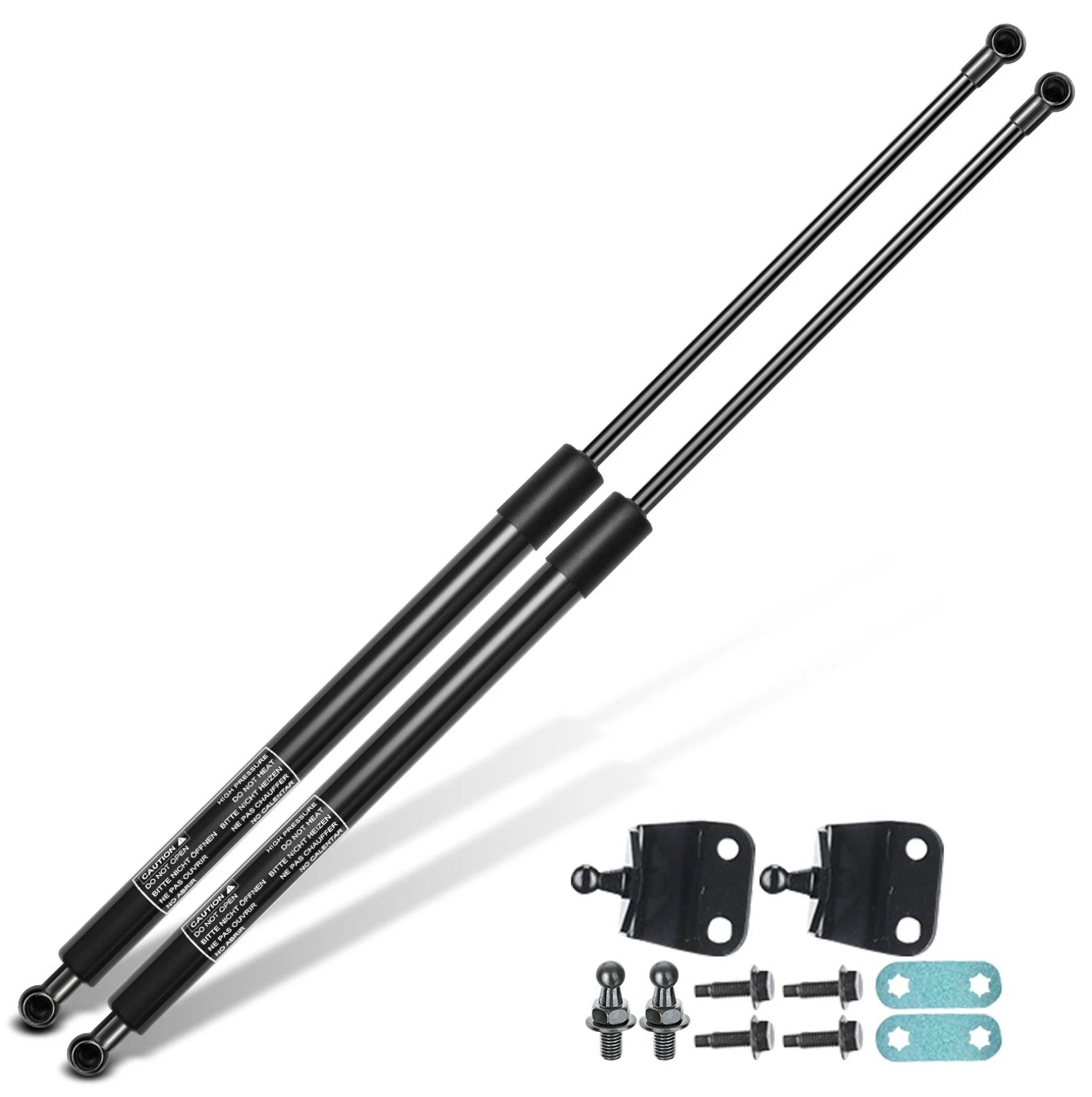 350Z (Coupe w/Spoiler) 2x Rear Trunk Tailgate Lift Supports Shocks