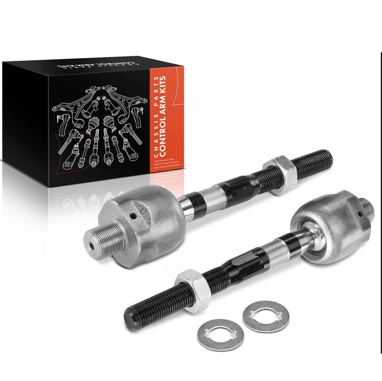 370Z/G37 2pcs Front Left & Right Inner Tie Rod End | OEM Replacement