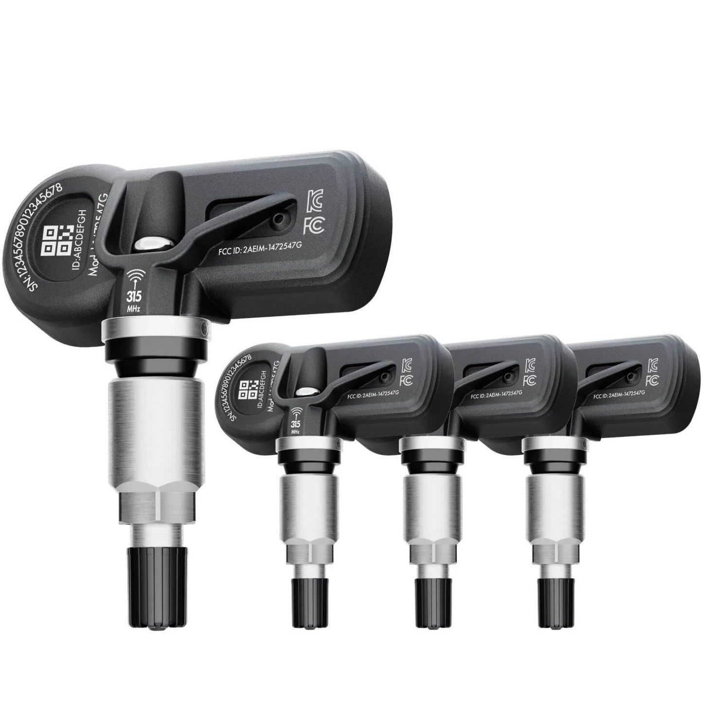 370Z 4pcs 315MHz TPMS Tire Pressure Monitoring Sensor | OEM Replacement