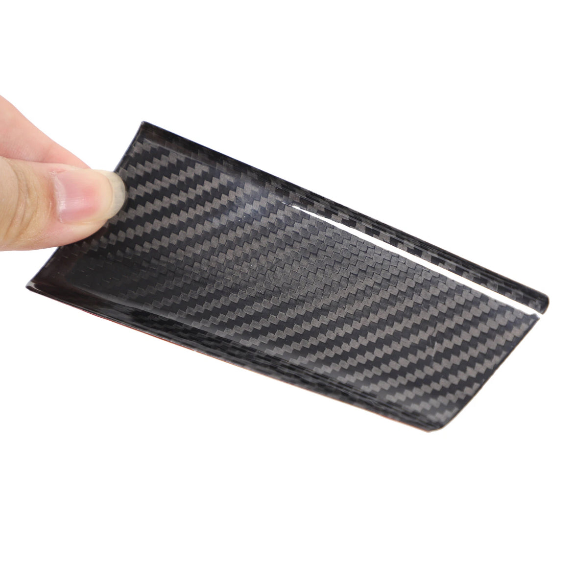 370Z Dry Carbon Fiber Door Handle Overlays