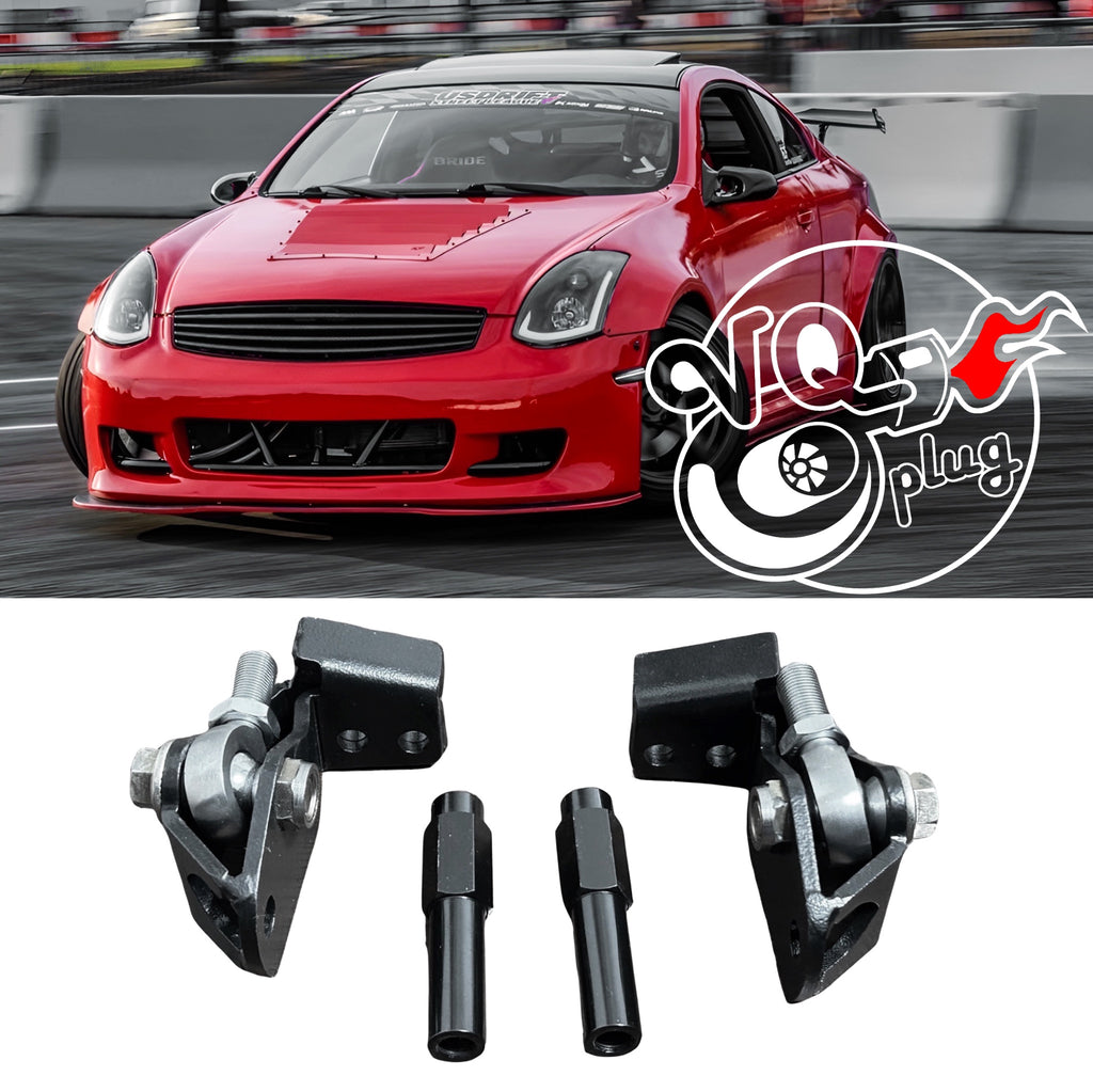 G35/350Z Ackerman Adjustable Performance Super Lock Angle Kit