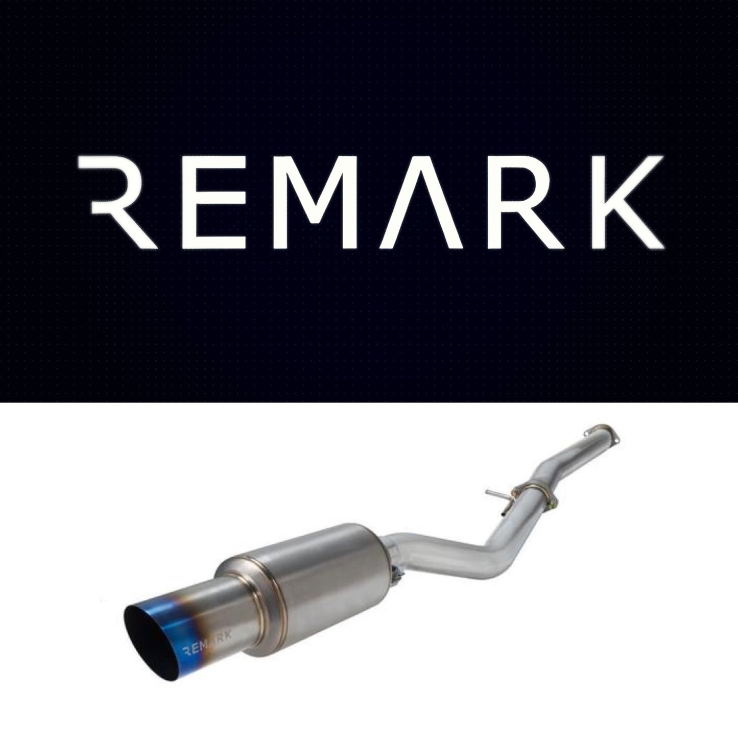 Remark 2009+ Nissan 370Z Cat-Back Exhaust R1-Spec w/Single Titanium Exit