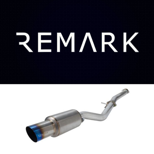 Remark 2009+ Nissan 370Z Cat-Back Exhaust R1-Spec w/Single Titanium Exit