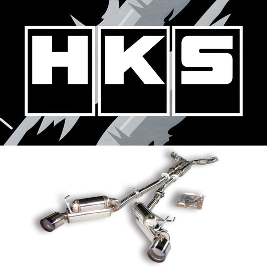 HKS 03-06 350z Dual Hi-Power Ti Tip Catback Exhaust