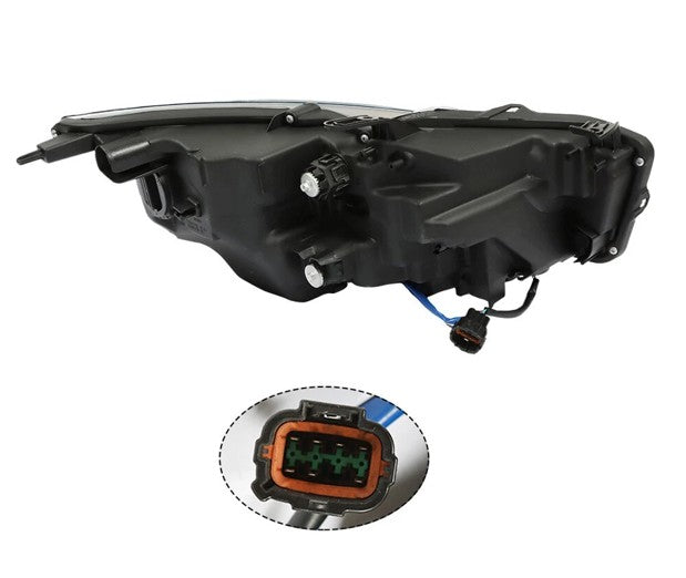 Q50 LED Headlights w/o AFS Chrome (Left+ Right)