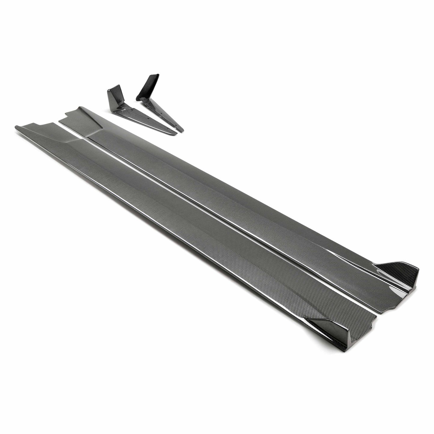 Seibon TB-style carbon fiber side skirts for 2017-2022 Infiniti Q60