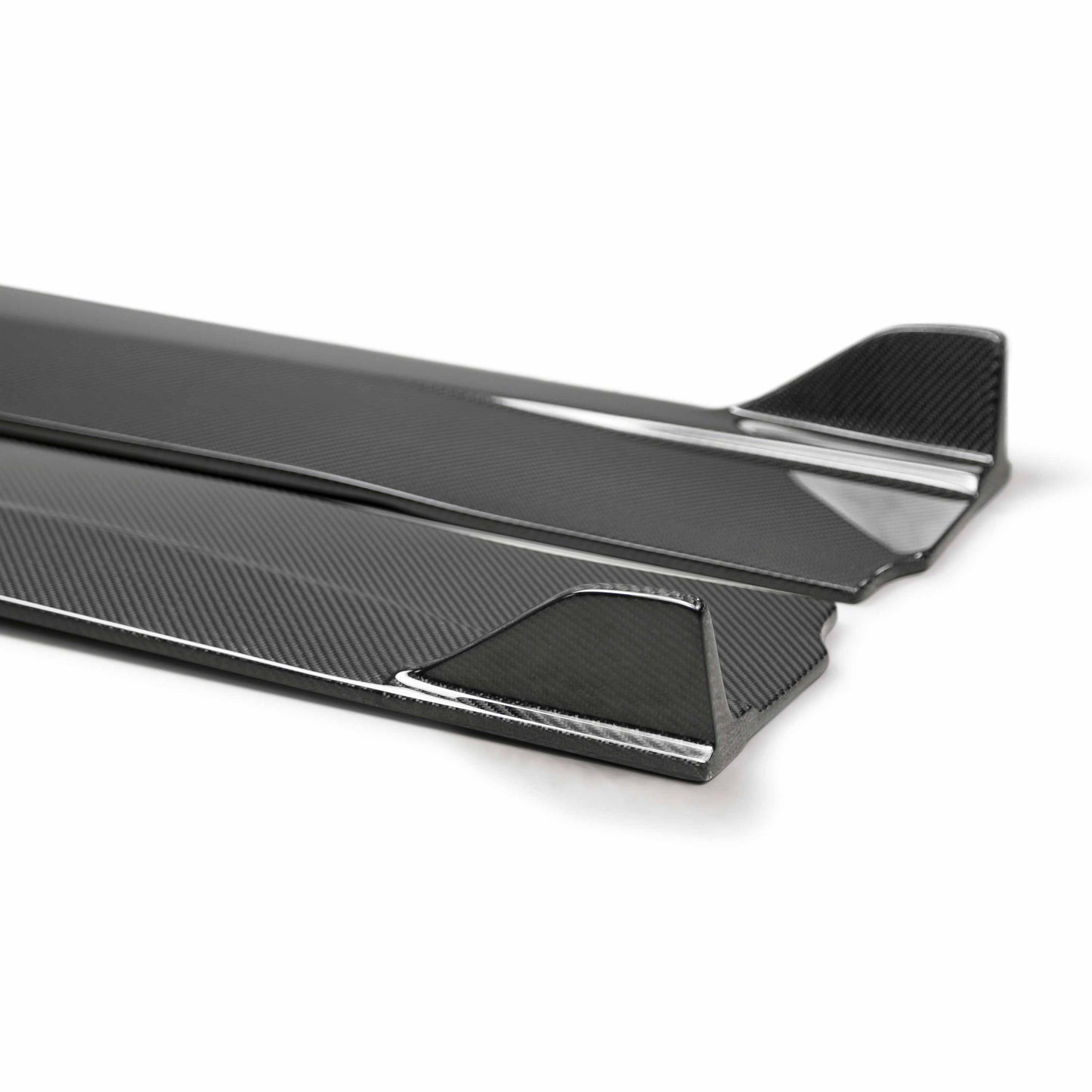 Seibon TB-style carbon fiber side skirts for 2017-2022 Infiniti Q60