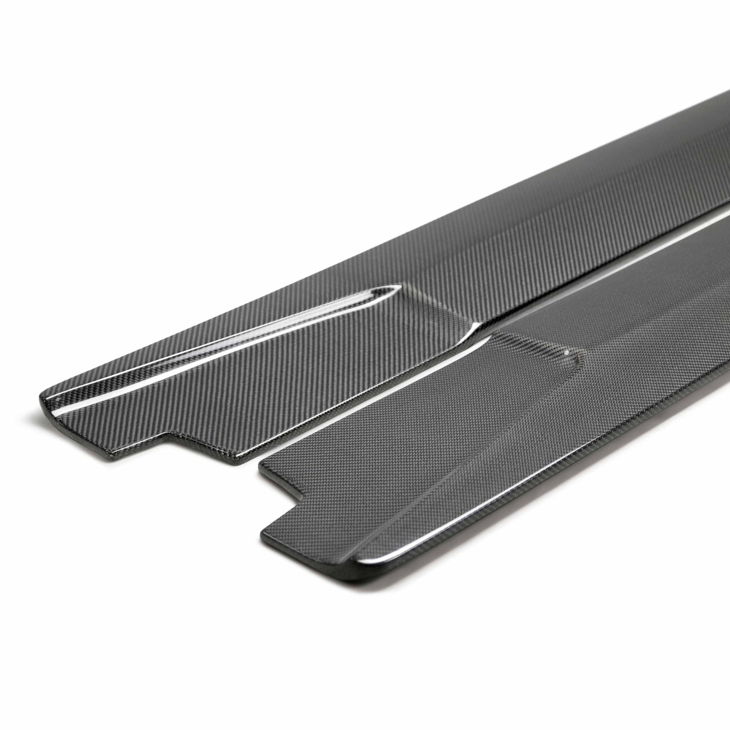 Seibon TB-style carbon fiber side skirts for 2017-2022 Infiniti Q60