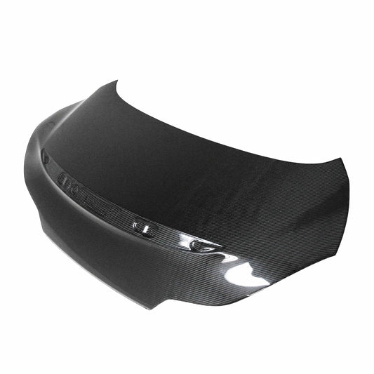 OEM-style carbon fiber trunk lid for 2008-2013 Infiniti G37 2dr and 2014-2015 Q60 2dr