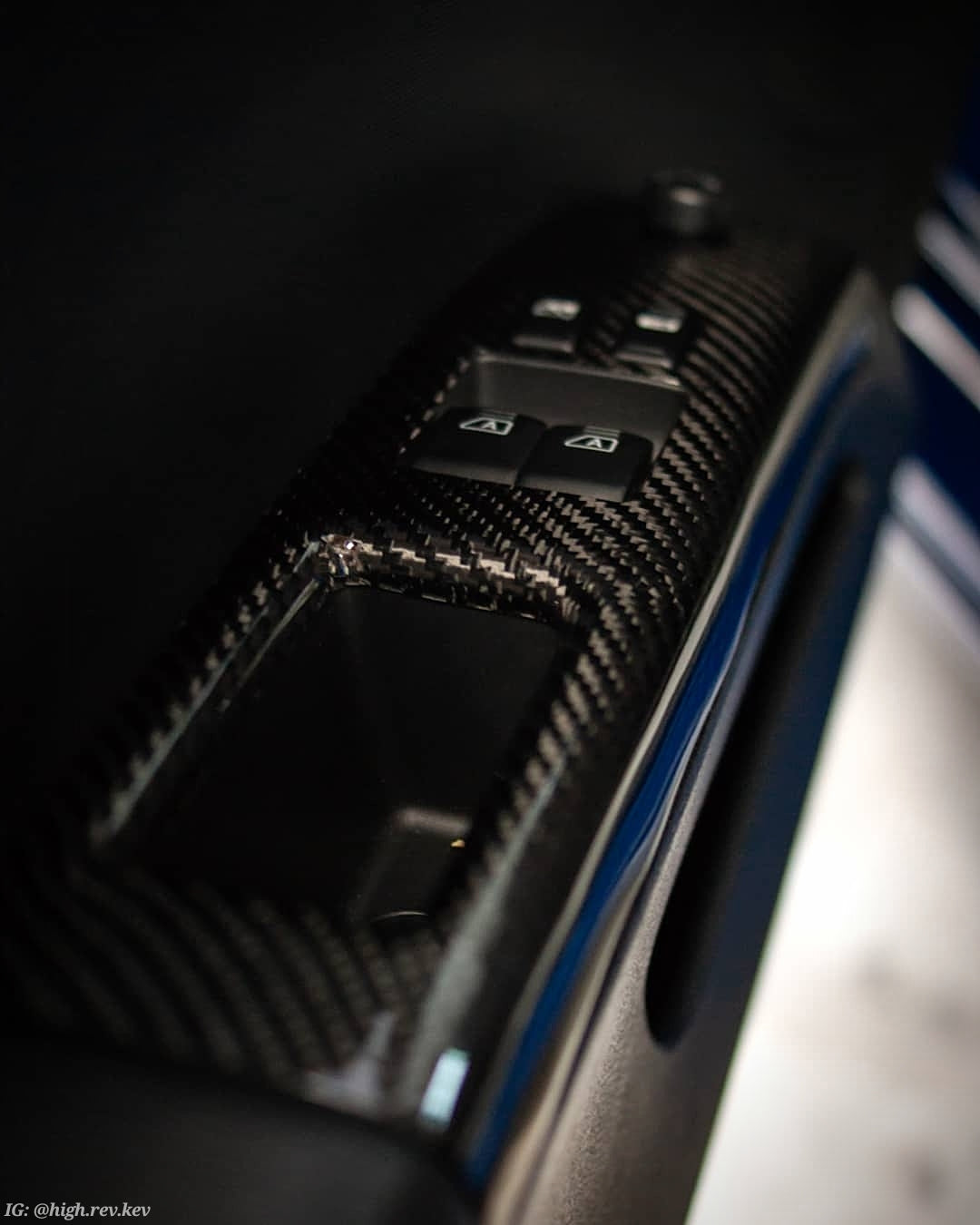 350z Carbon Fiber Interior Door Panel Overlays - 350z, Cosmetic, Discount $10, VQ35DE, VQ35HR carbon fiber car door