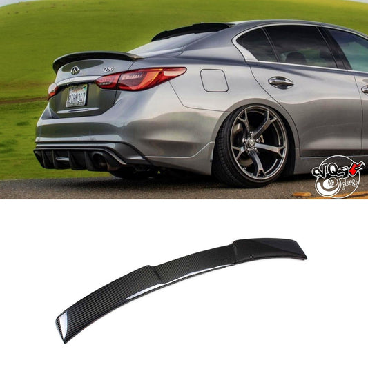 Q50 Carbon Fiber M Style Roof Spoiler