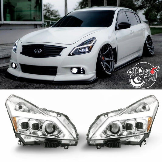 G37 Sedan LED Sequential Headlights