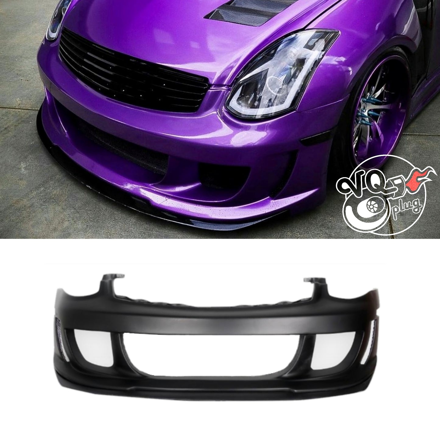 G35 Coupe GT3 Front Bumper - Bumpers, Cosmetic, Coupe, Discount $30, G35 car bumper