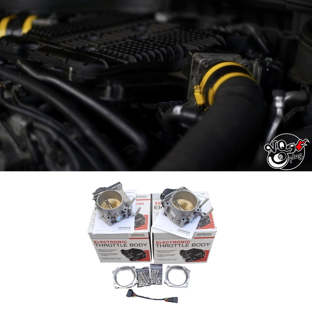 G37/370Z/Q50/Q60 VQPlug 75mm Upgraded Throttle Body Kit | VQ37VHR - Full Kit with Throttle Bodies Included - 370z,