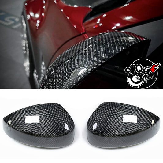 350z Carbon Fiber Mirror Overlays