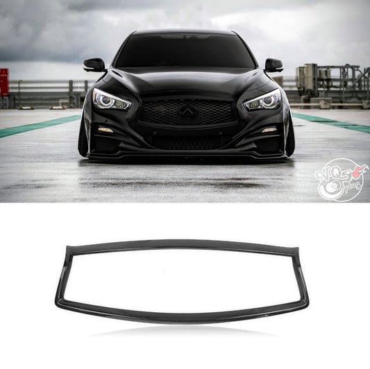 Q50 Gloss Black Grill Overlay
