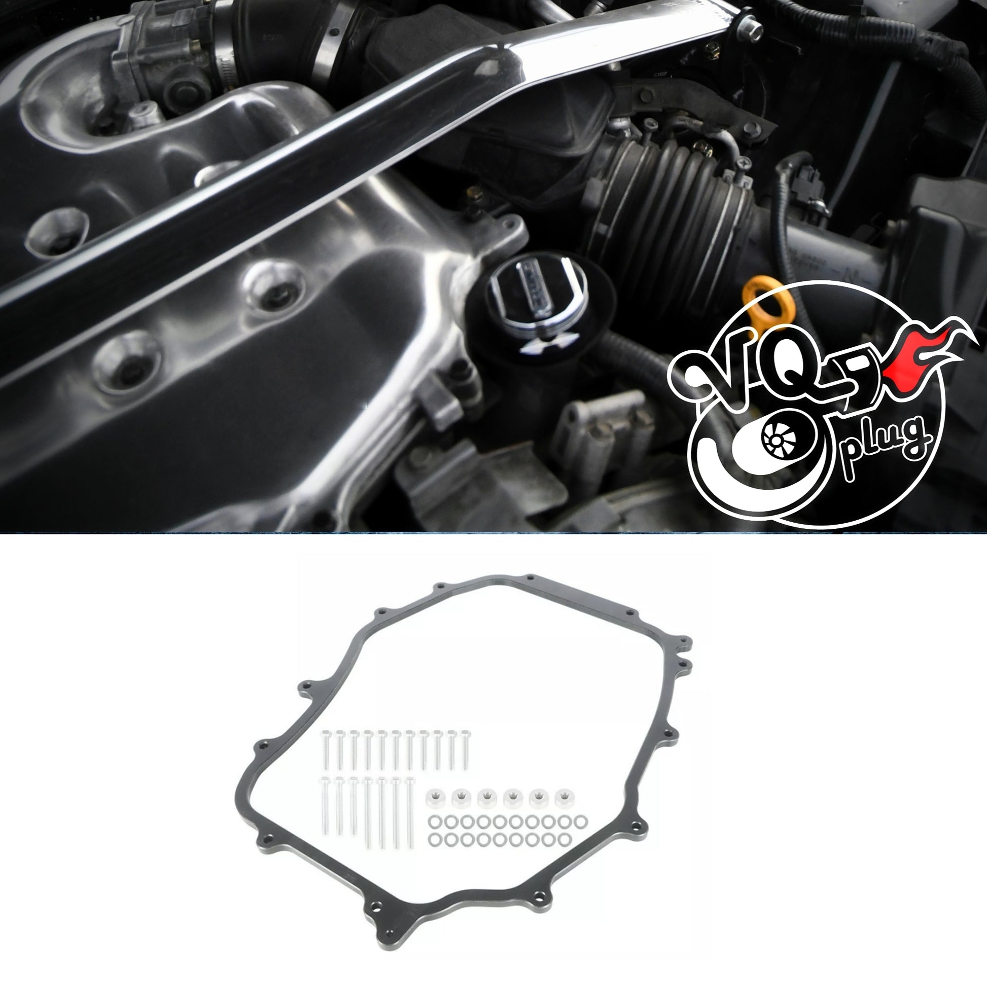 G35/350z 5/16’’ Upgraded Plenum Spacer Kit - 350z, Competition Use, Coupe, Discount $15, Ebay engine gasket hardware