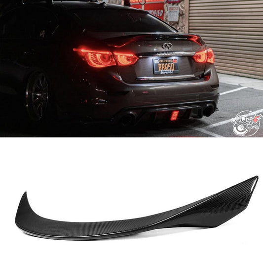 Q50 Carbon Fiber R Style Rear Spoiler