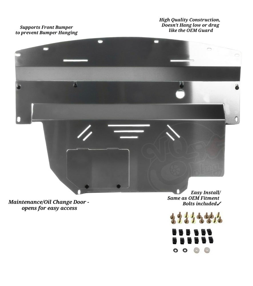 350z/G35 Aluminum Splash Guard Under Tray