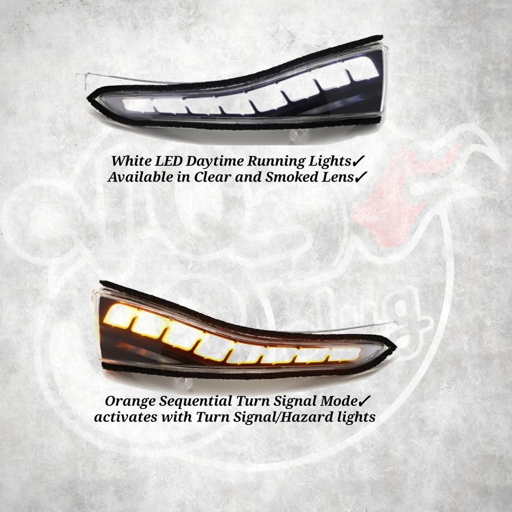 Q50 Sequential Side Mirror LED Turn Signal Lights