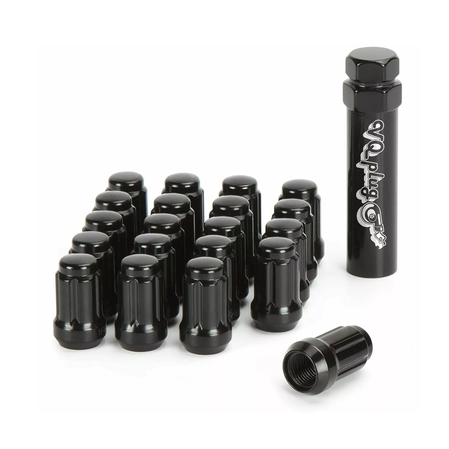 G/Z/Q Lug Nut Set (Chrome/Black)