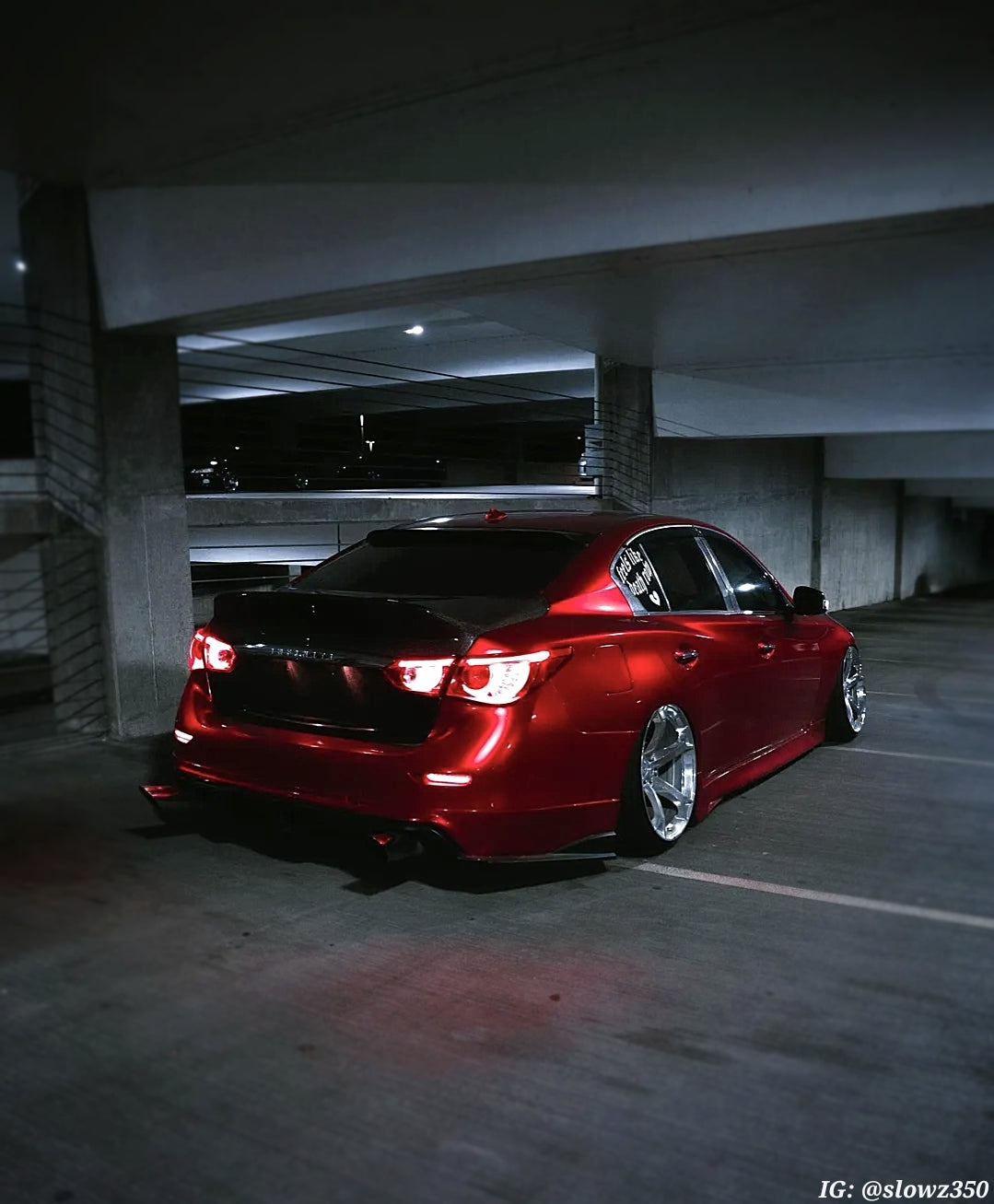 Q50 LED Rear Bumper Reflector Lights