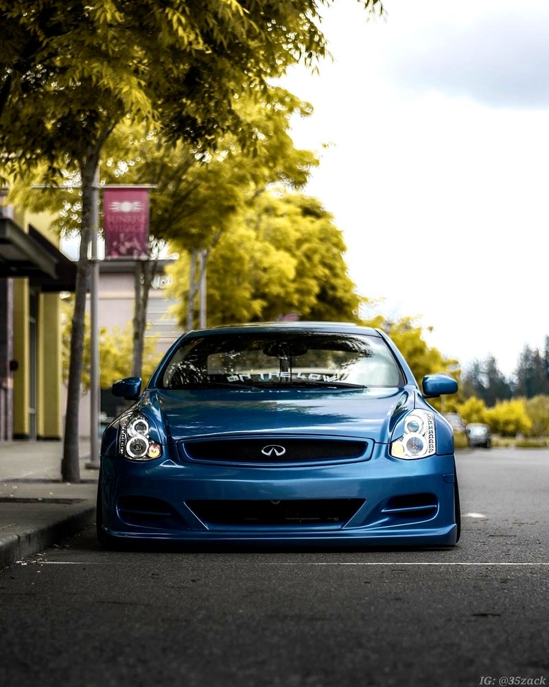 G35 Coupe LED Halo Projector Headlights