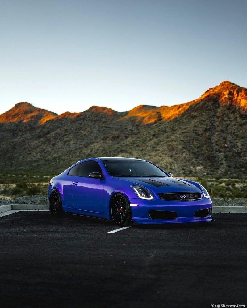 G35 Coupe Nismo Front Bumper - Bumpers, Cosmetic, Coupe, Discount $30, G35 blue infiniti g35 coupe